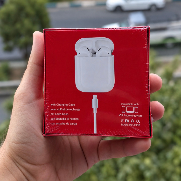 هدفون بی سیم TWS مدل i12 نسخه 5.3