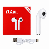 هدفون بی سیم TWS مدل i12 نسخه 5.3