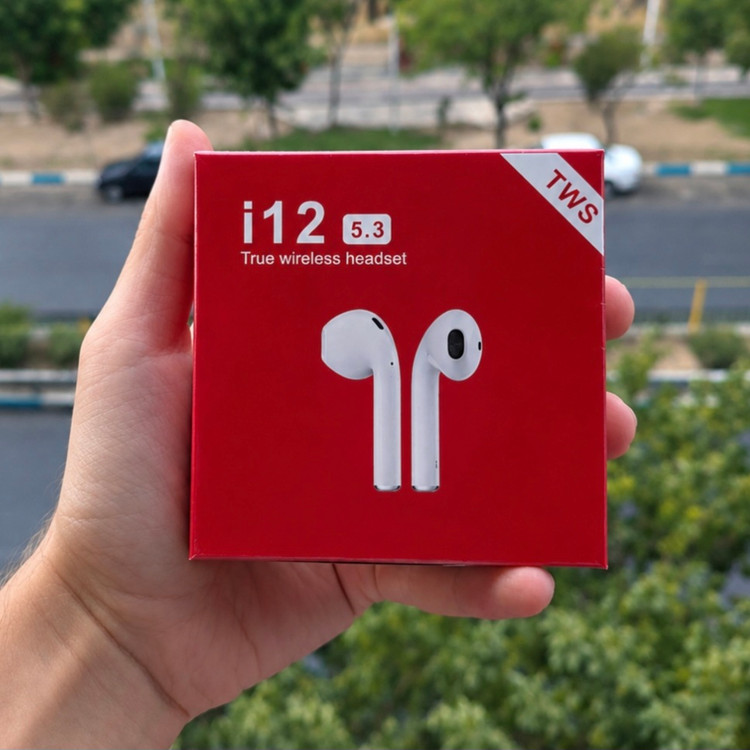 هدفون بی سیم TWS مدل i12 نسخه 5.3
